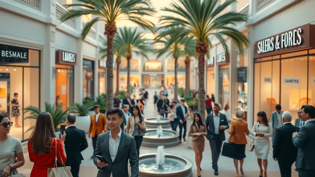 Fashion Island and retail expansion by the invine company in Newport Beach.